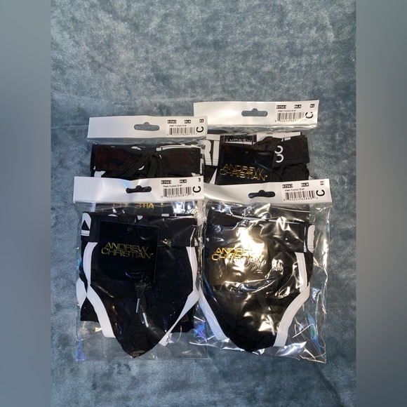 Andrew Christian Mesh Football Jock w/ Almost Naked - Picture 4 of 4